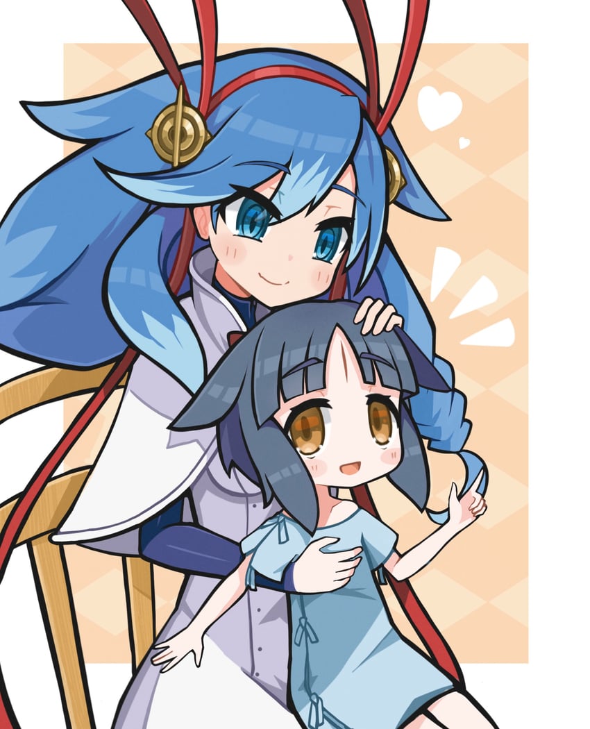 amalie and milm (majo to hyakkihei 2) drawn by suaman