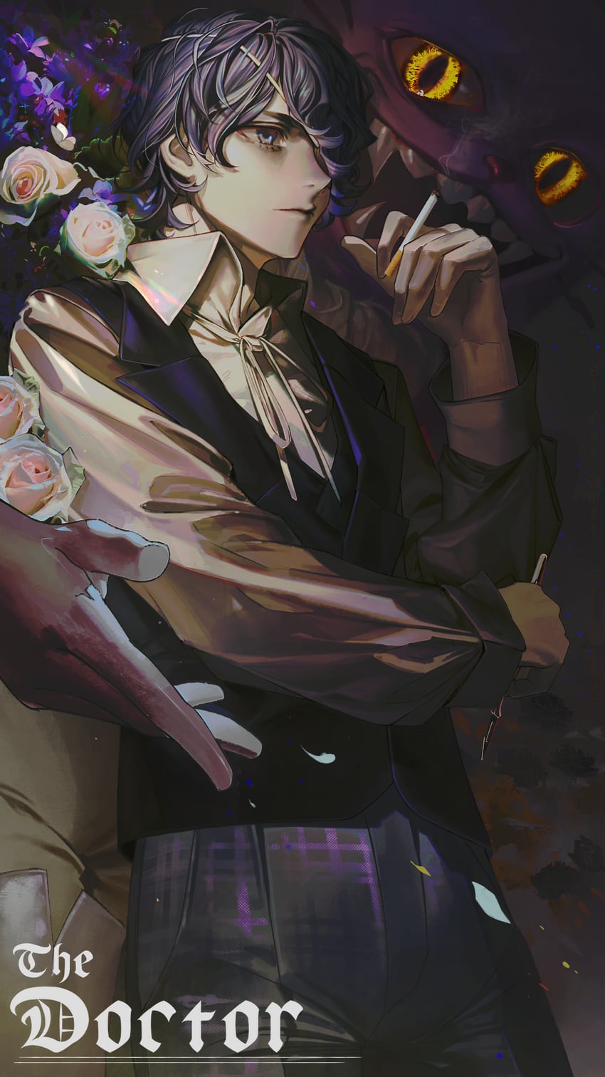 daan and pocketcat (fear & hunger and 1 more) drawn by heikokuru1224