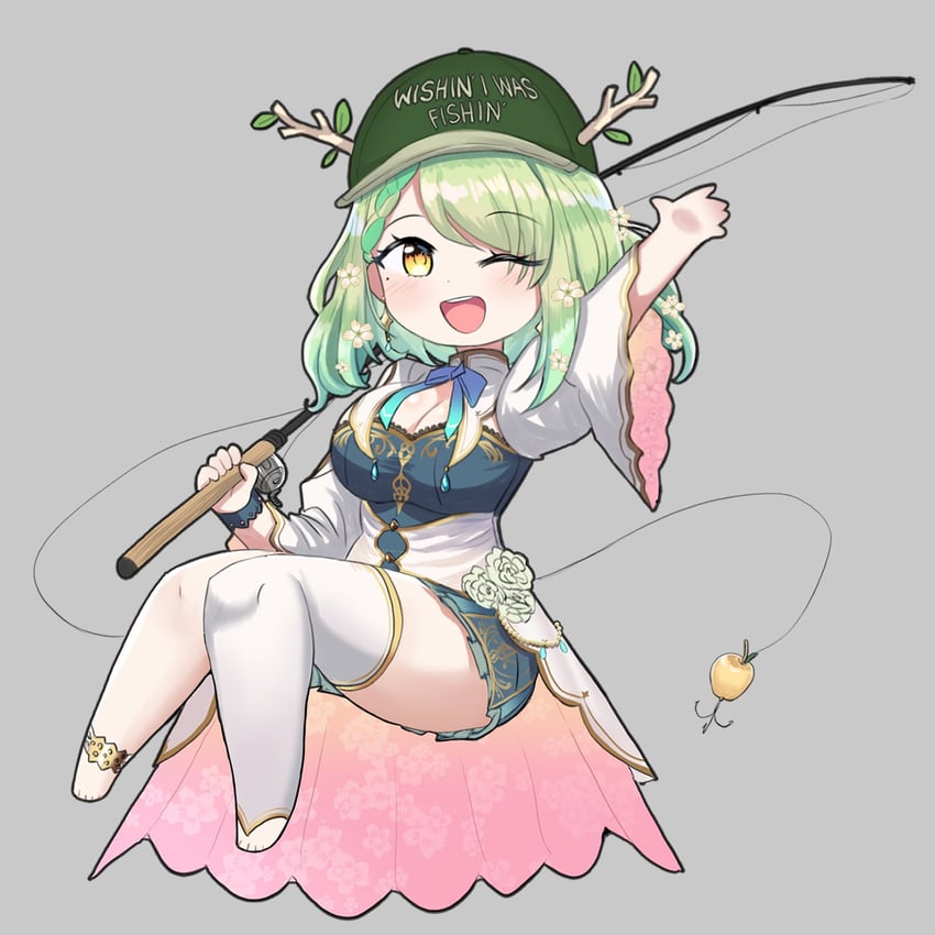 ceres fauna (hololive and 1 more) drawn by desspie