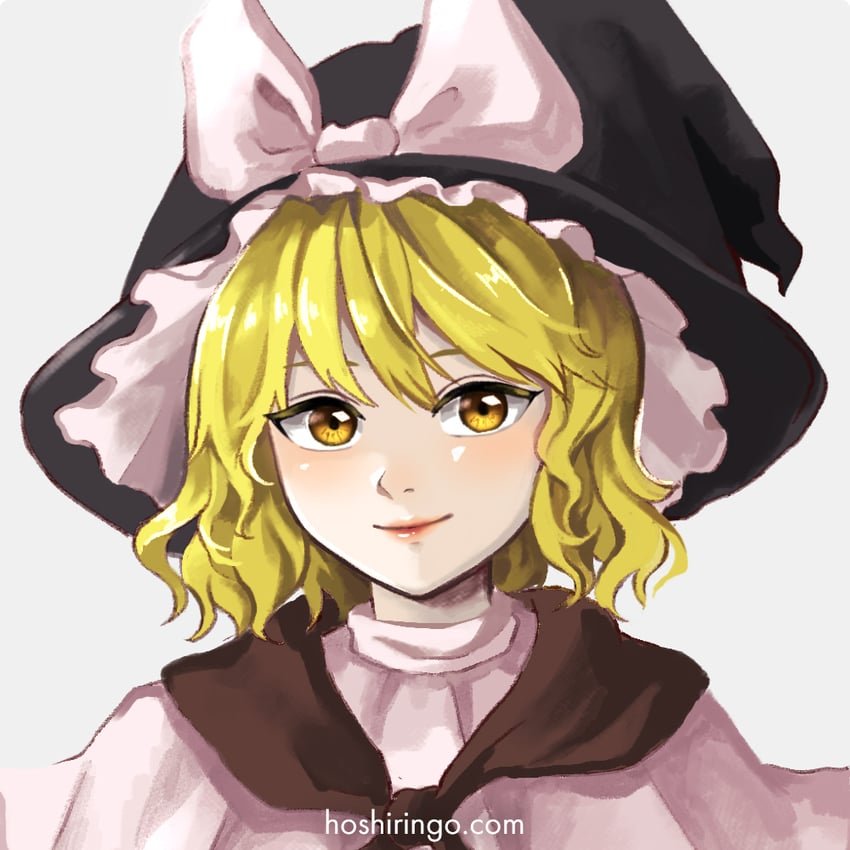 kirisame marisa (touhou and 1 more) drawn by hoshiringo0902