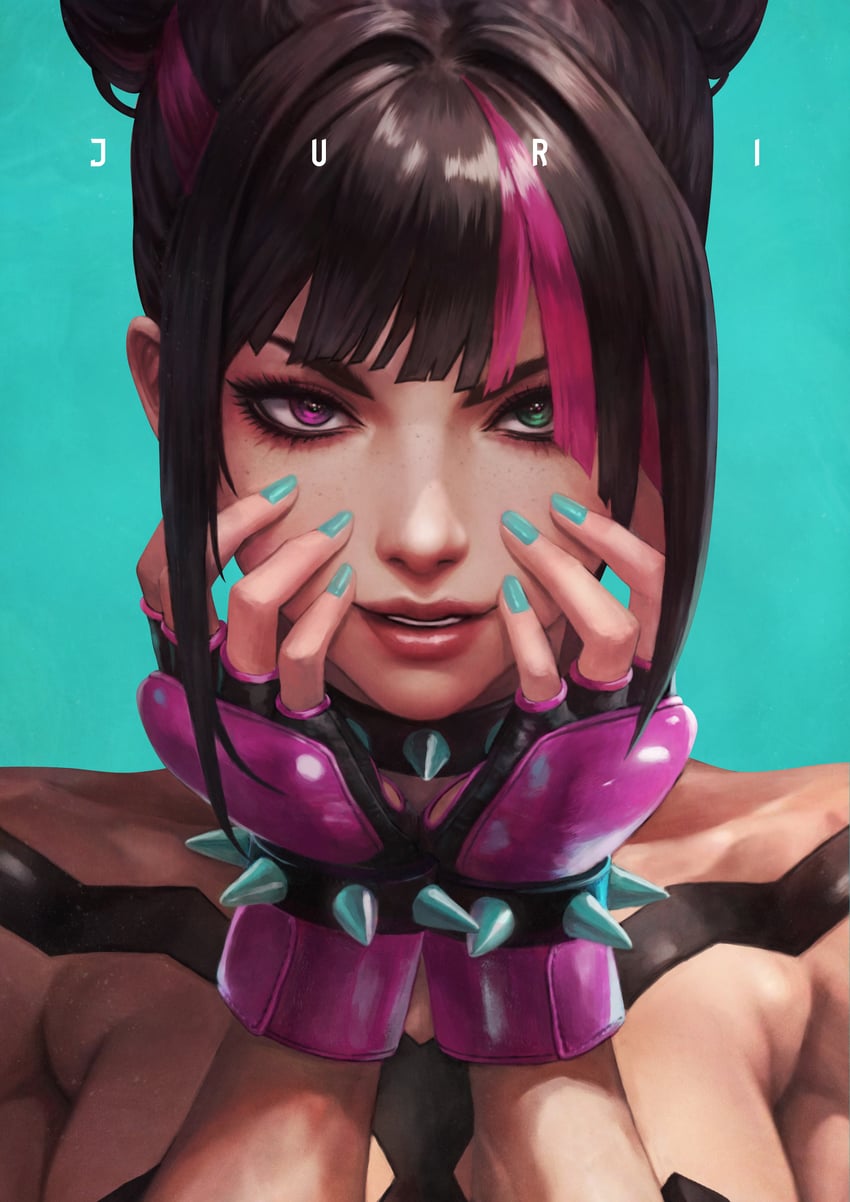 han juri (street fighter and 1 more) drawn by monori_rogue