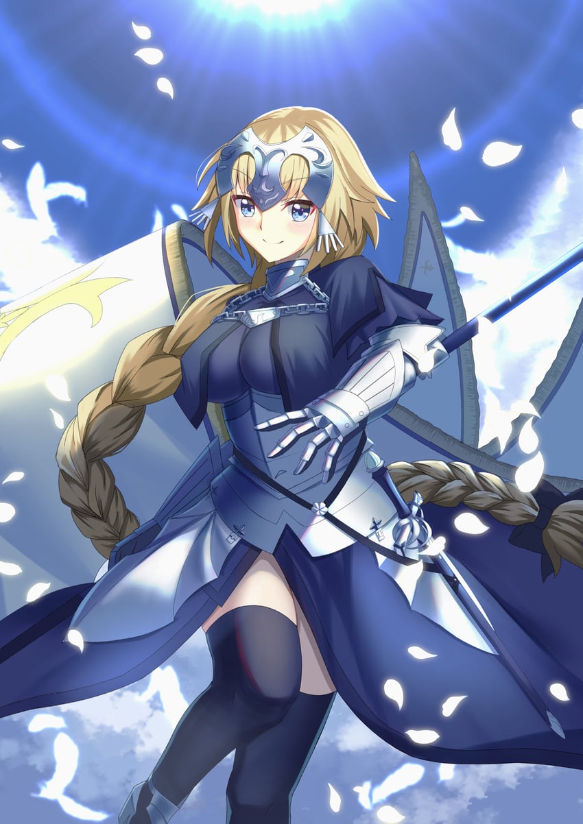 jeanne d'arc (fate and 5 more) drawn by narukamikagerou