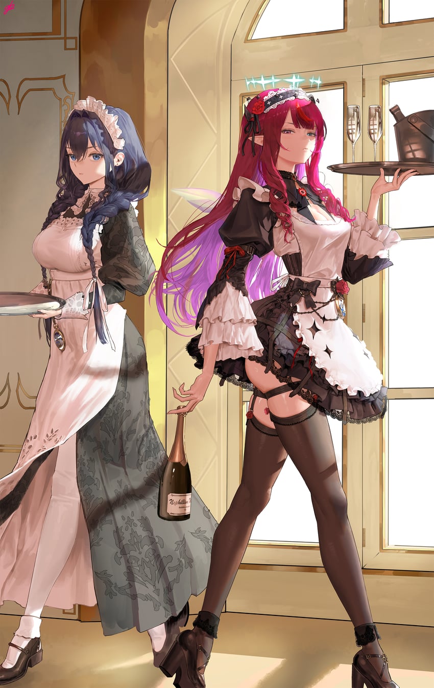 ouro kronii and irys (hololive and 1 more) drawn by gbk43023471