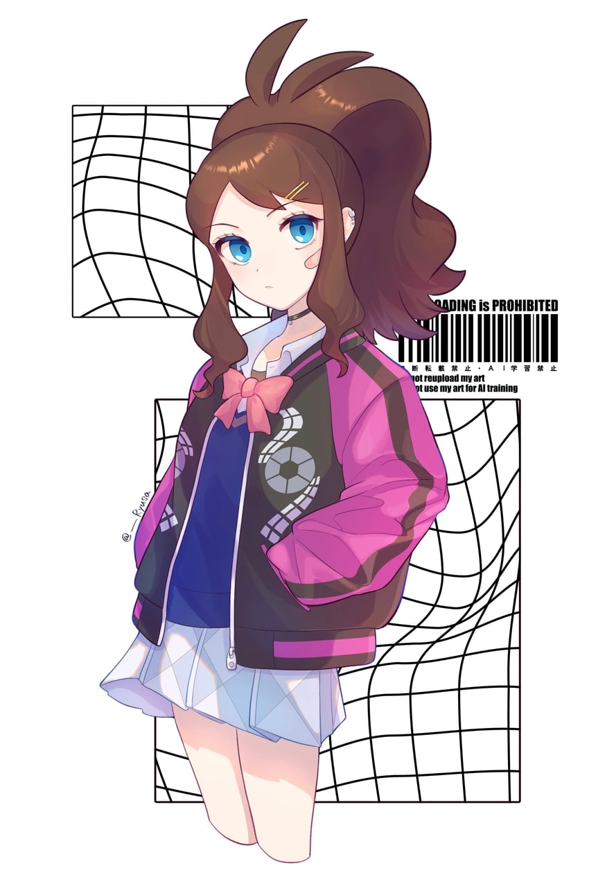 hilda and marnie (pokemon and 2 more) drawn by ryusa_(gjgd7445)