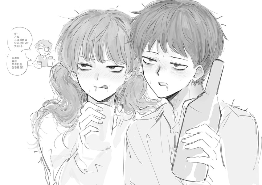 marina, levi, and daan (fear & hunger and 1 more) drawn by ikilllevi
