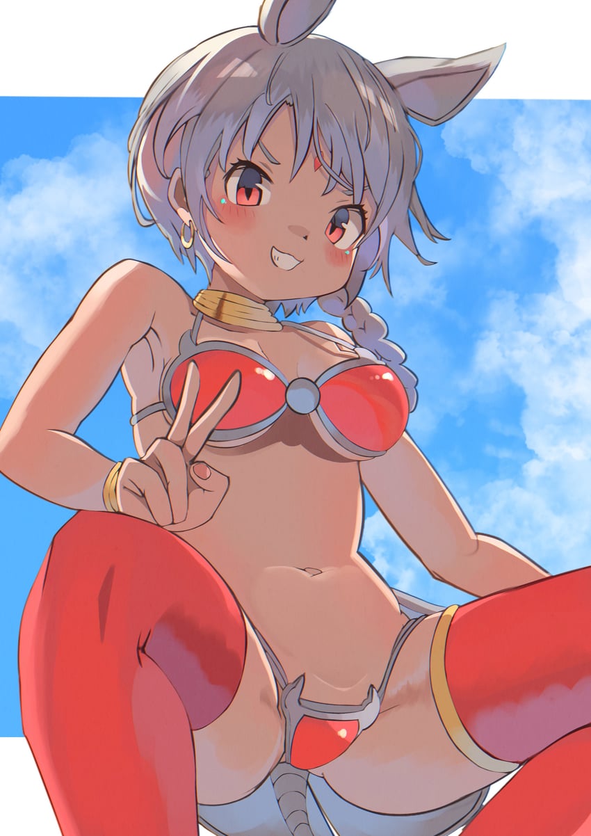 indian rhinoceros (kemono friends and 1 more) drawn by osnmykk
