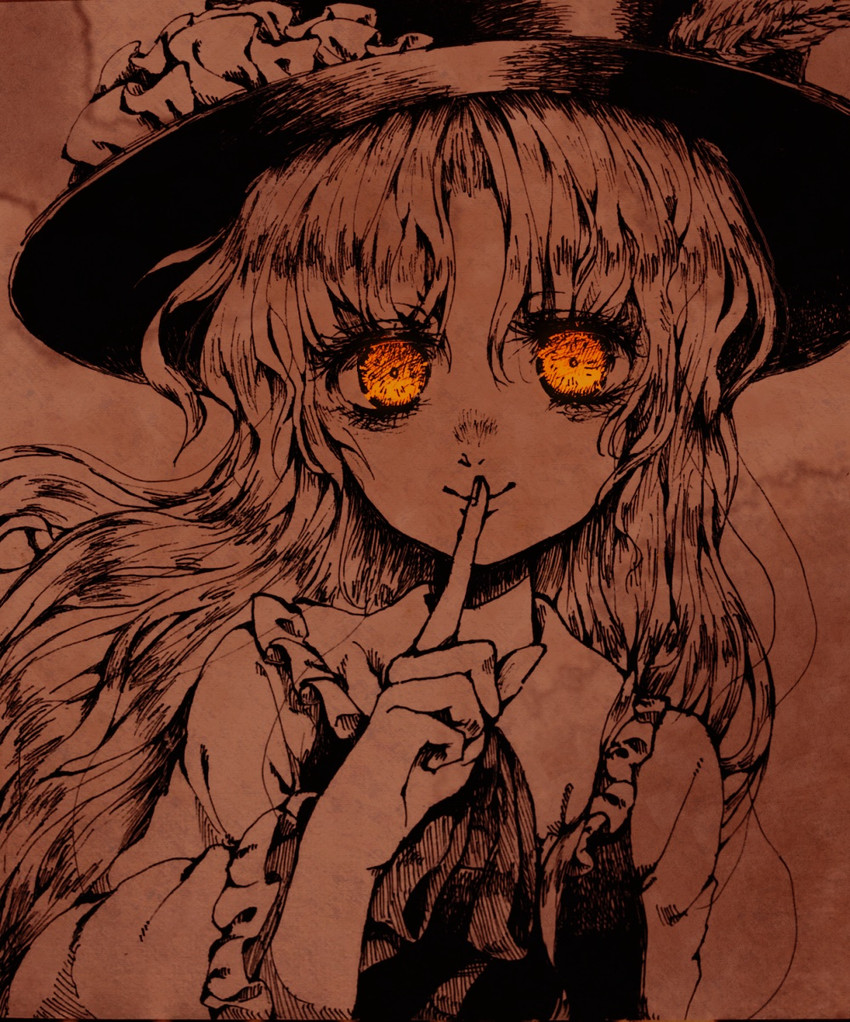 jacket girl (touhou and 1 more) drawn by meiousei_(mamea)