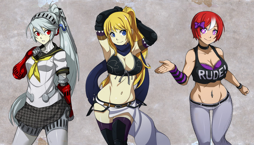 labrys and venus (original and 2 more) drawn by chuunioniika