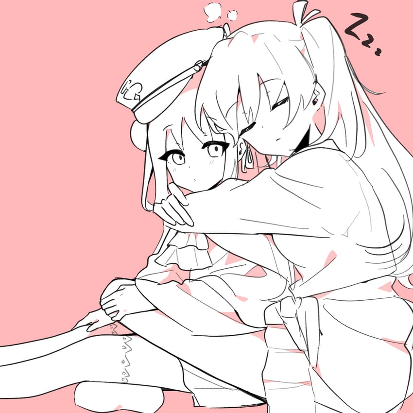 kunimi tama and aikawa megumi (heaven burns red) drawn by jingbai968
