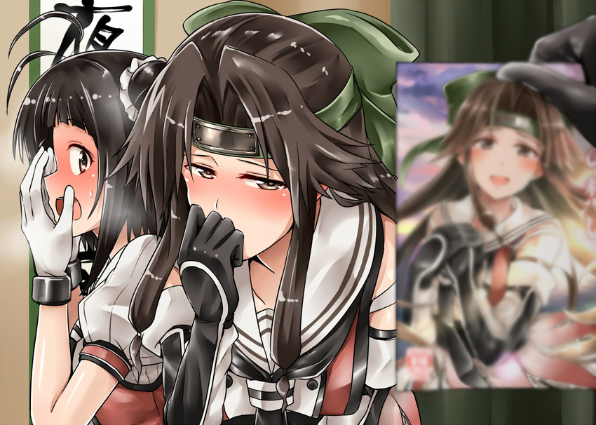 sendai, naka, jintsuu, sendai kai ni, jintsuu kai ni, and 1 more (kantai collection) drawn by kamelie