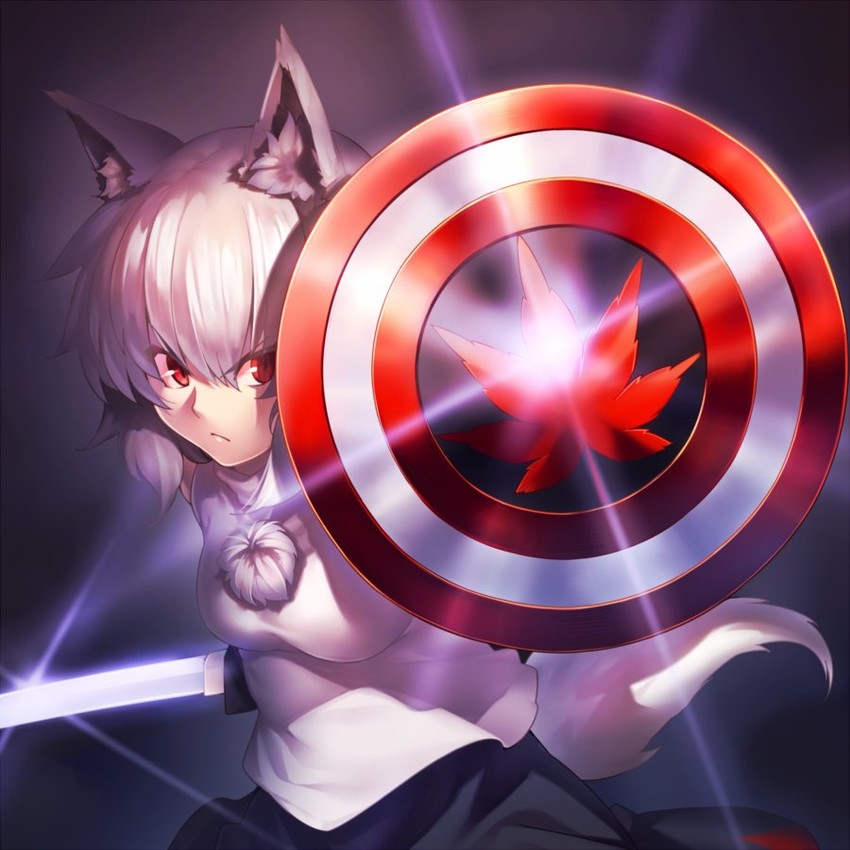inubashiri momiji (touhou and 1 more) drawn by kaiza_(rider000)
