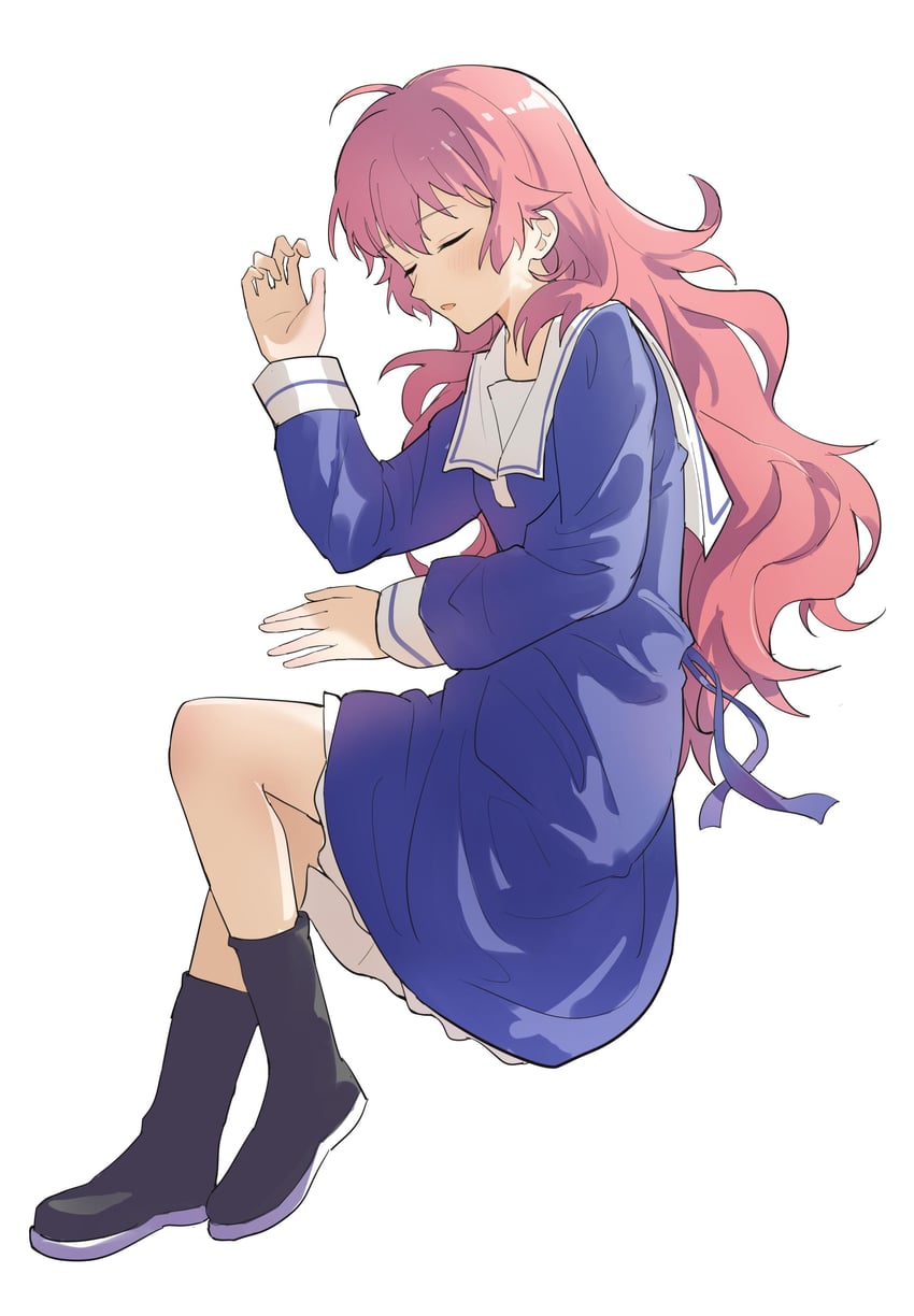 kagari mimi (kimi ga shinu made koi wo shitai) drawn by lrhwushang