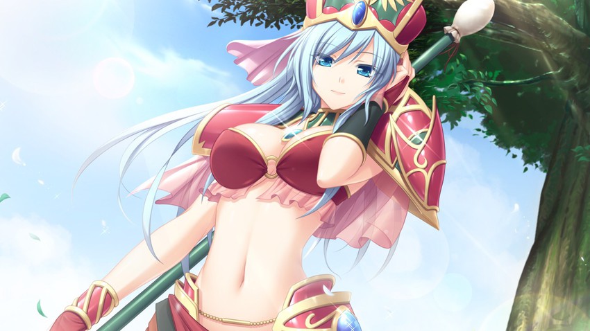 roka luscort (ikusa megami and 1 more) drawn by hatozuki_tsumiki