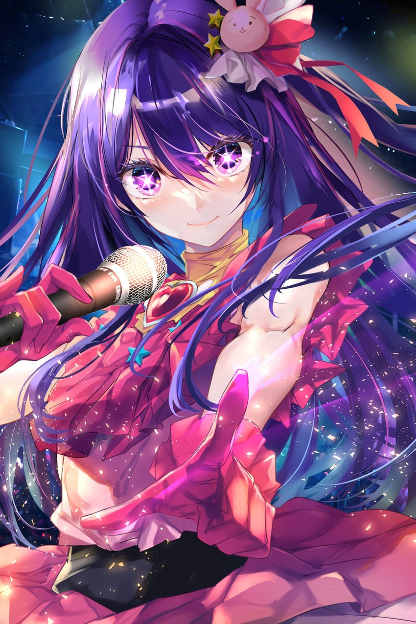 hoshino ai (oshi no ko) drawn by uu-tan_(hushigi10)