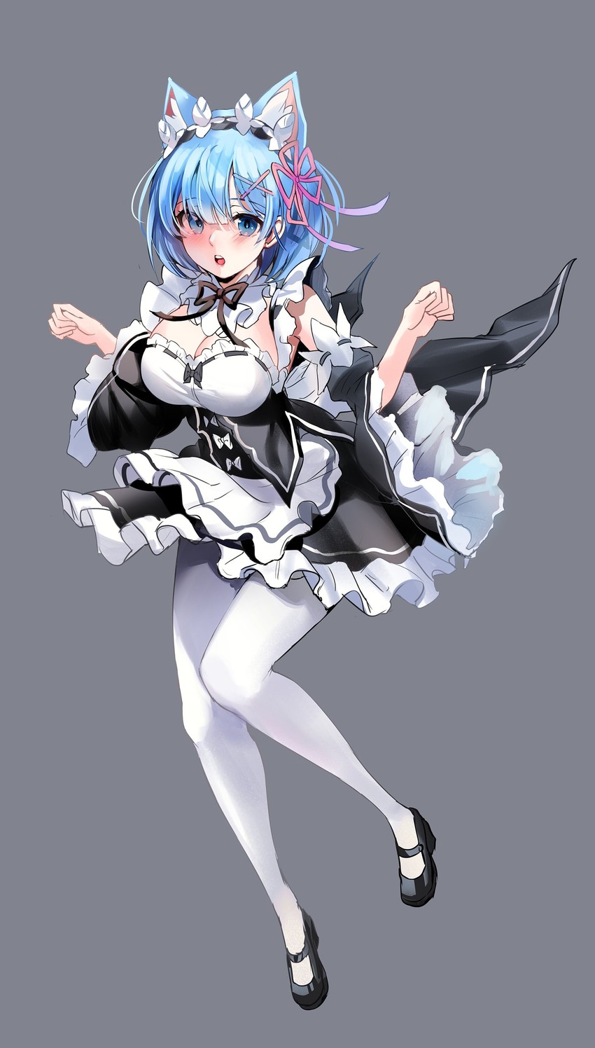rem (re:zero kara hajimeru isekai seikatsu) drawn by zerocat