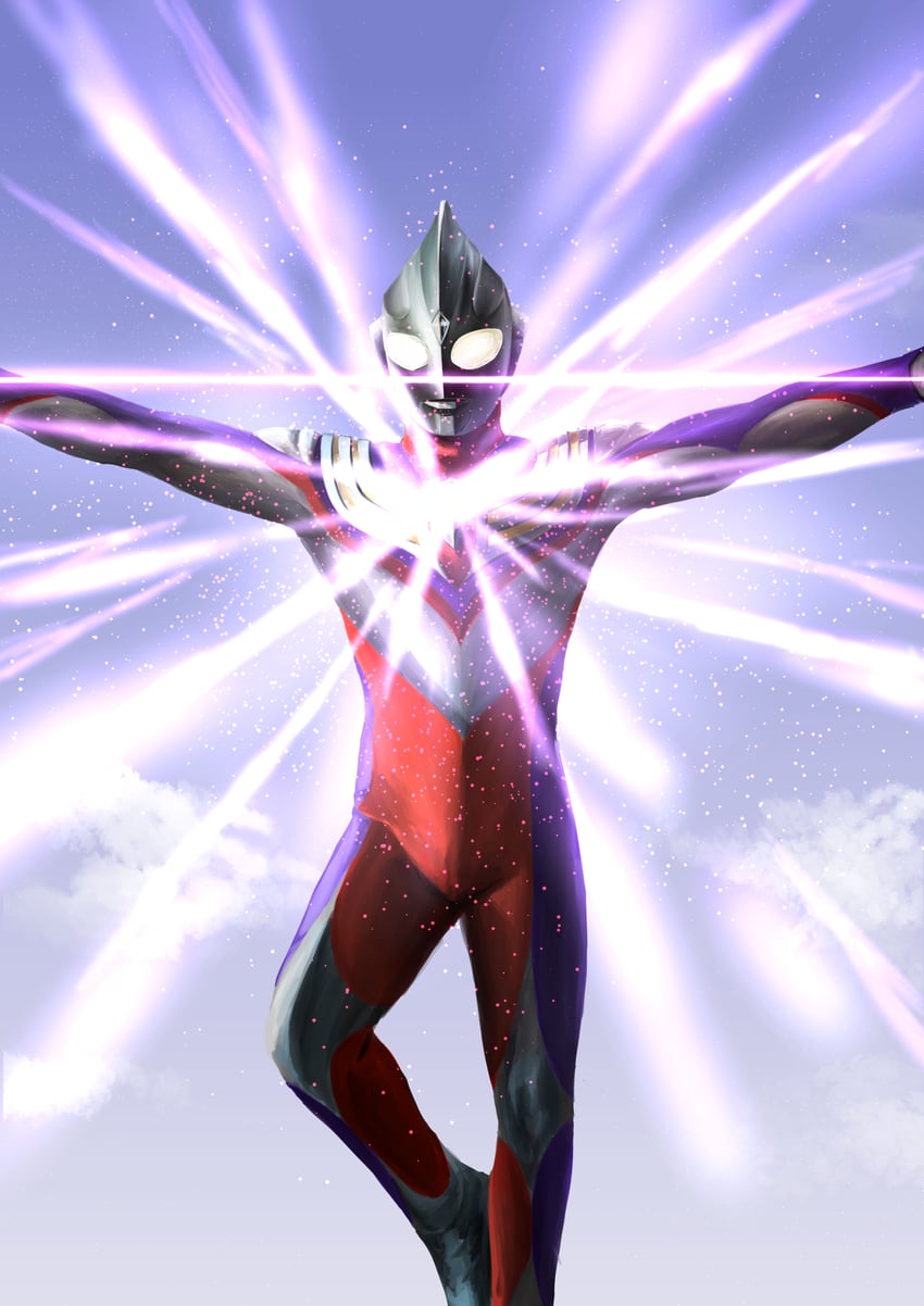 ultraman tiga (ultra series and 3 more) drawn by gattyo