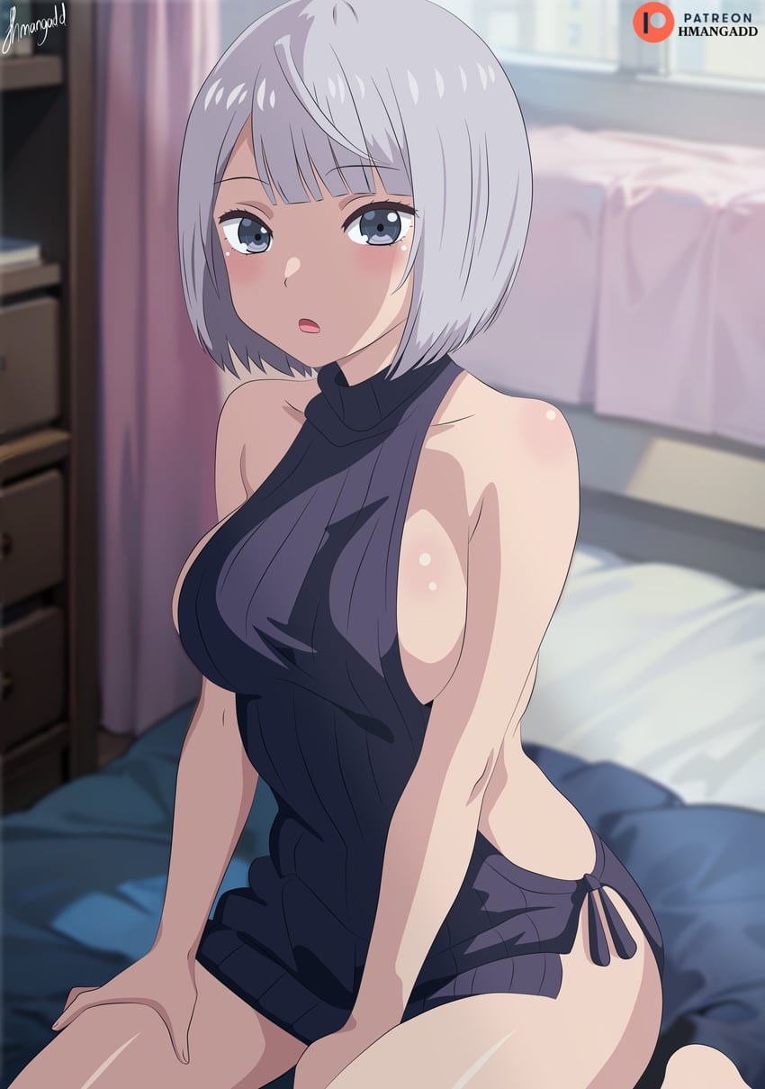 kousaka akiho (boku no kanojo ga majimesugiru shojo bitch na ken) drawn by hmangadd