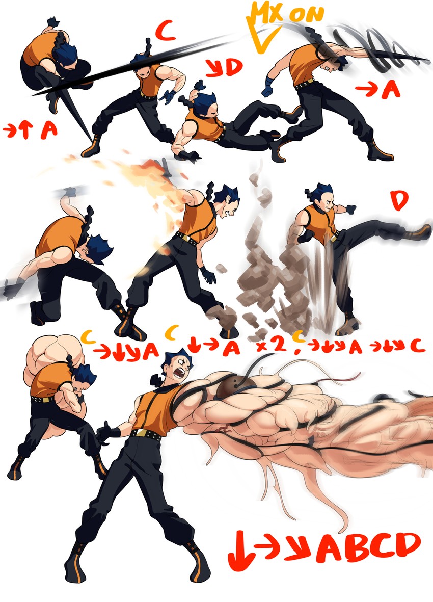 k9999 (the king of fighters and 1 more) drawn by some1else45