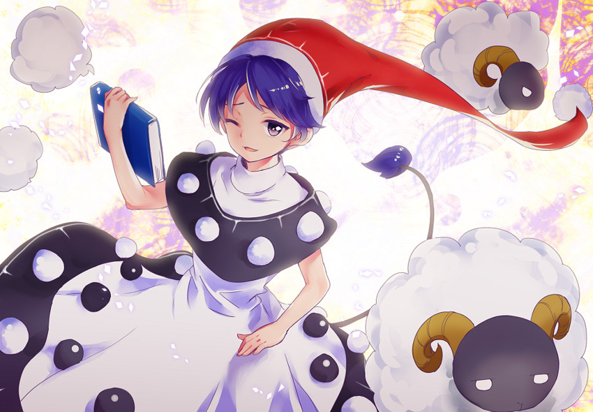 doremy sweet (touhou and 1 more) drawn by makuwauri