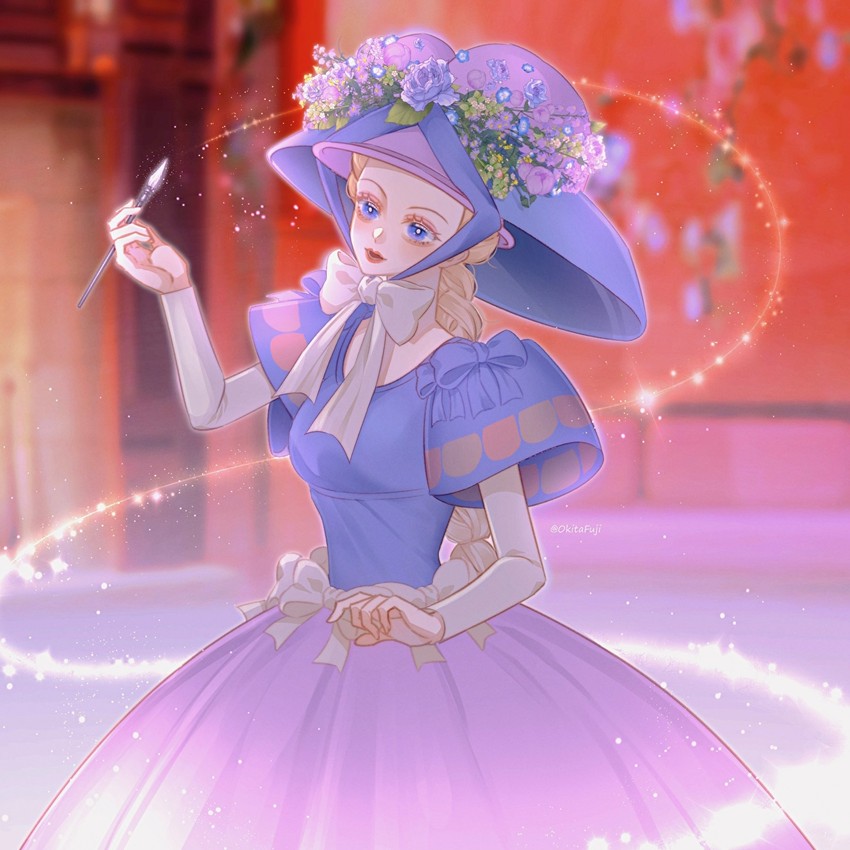 barbie and rapunzel (barbie and 2 more) drawn by okitafuji