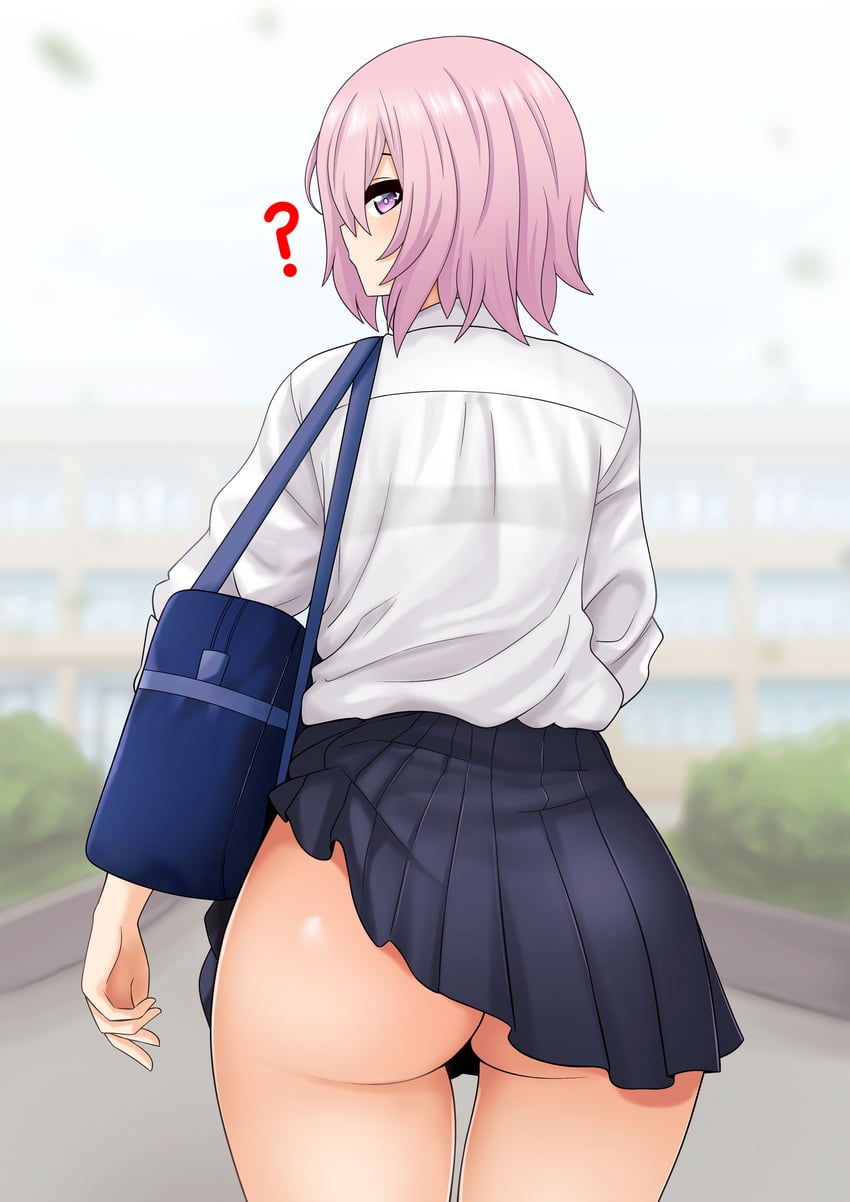mash kyrielight (fate and 1 more) drawn by the_only_shoe