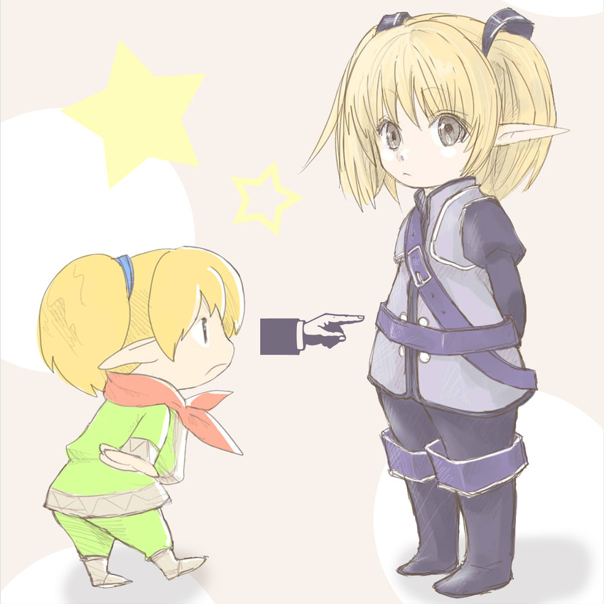 warrior of light and adventurer (final fantasy and 2 more)