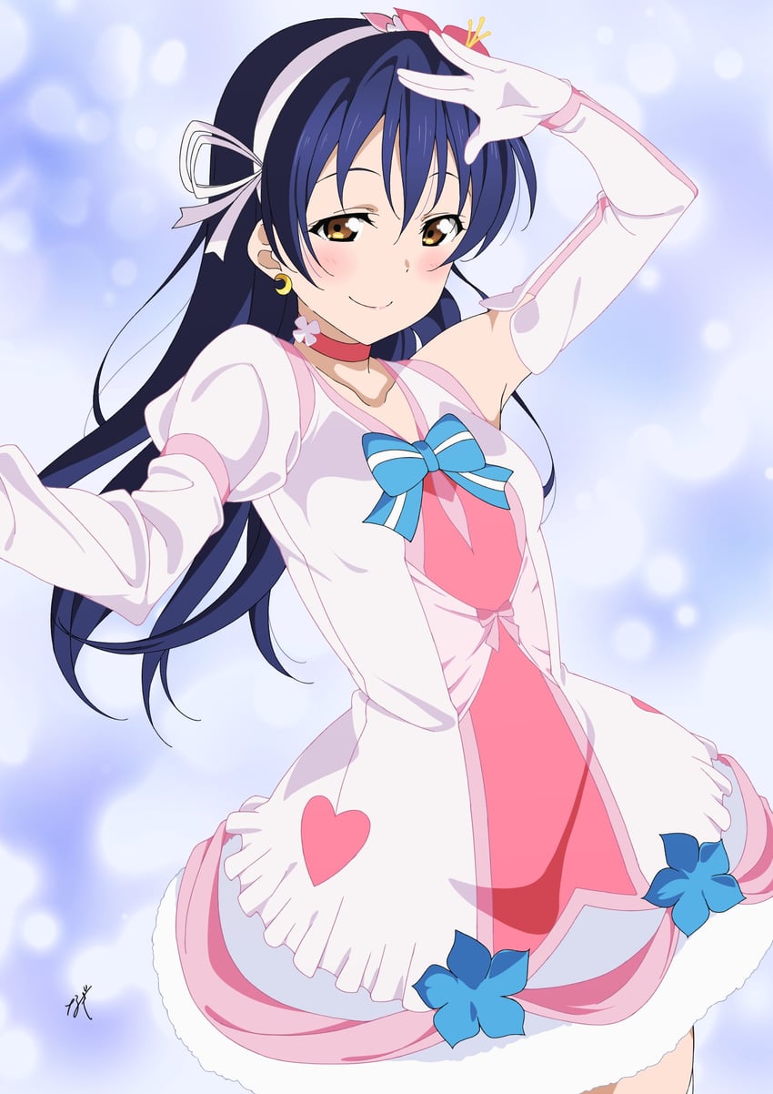 sonoda umi (love live! and 1 more) drawn by nagi_mkrnpn