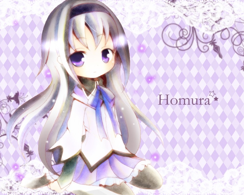 akemi homura (mahou shoujo madoka magica) drawn by haru_(citron_citron)