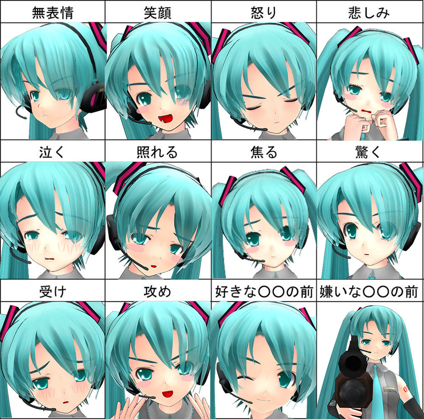 hatsune miku (vocaloid) drawn by rioru_p