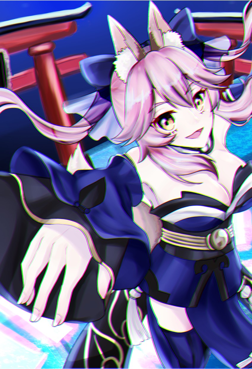 tamamo and tamamo no mae (fate and 4 more) drawn by ran_(rannmarumaru)