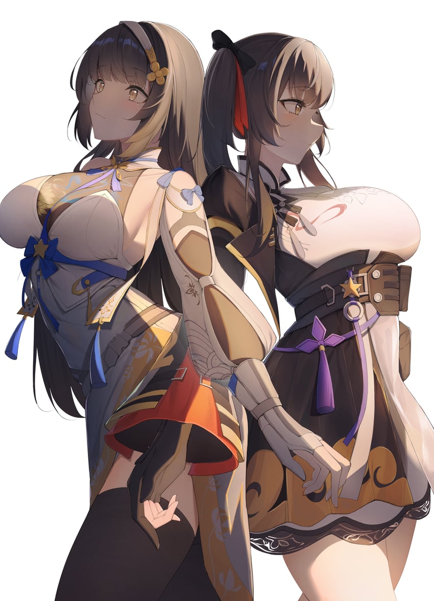 type 95, type 97, daiyan, and jiangyu (girls' frontline and 1 more) drawn by wan3051