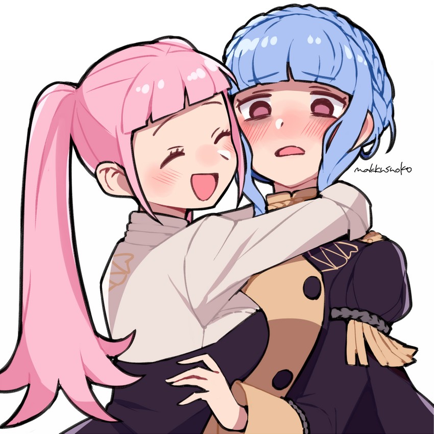 hilda valentine goneril and marianne von edmund (fire emblem and 1 more) drawn by do_m_kaeru