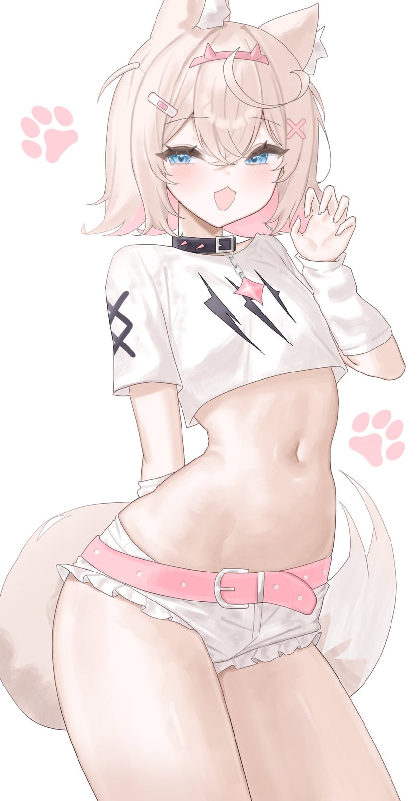 mococo abyssgard (hololive and 1 more) drawn by monomeiii