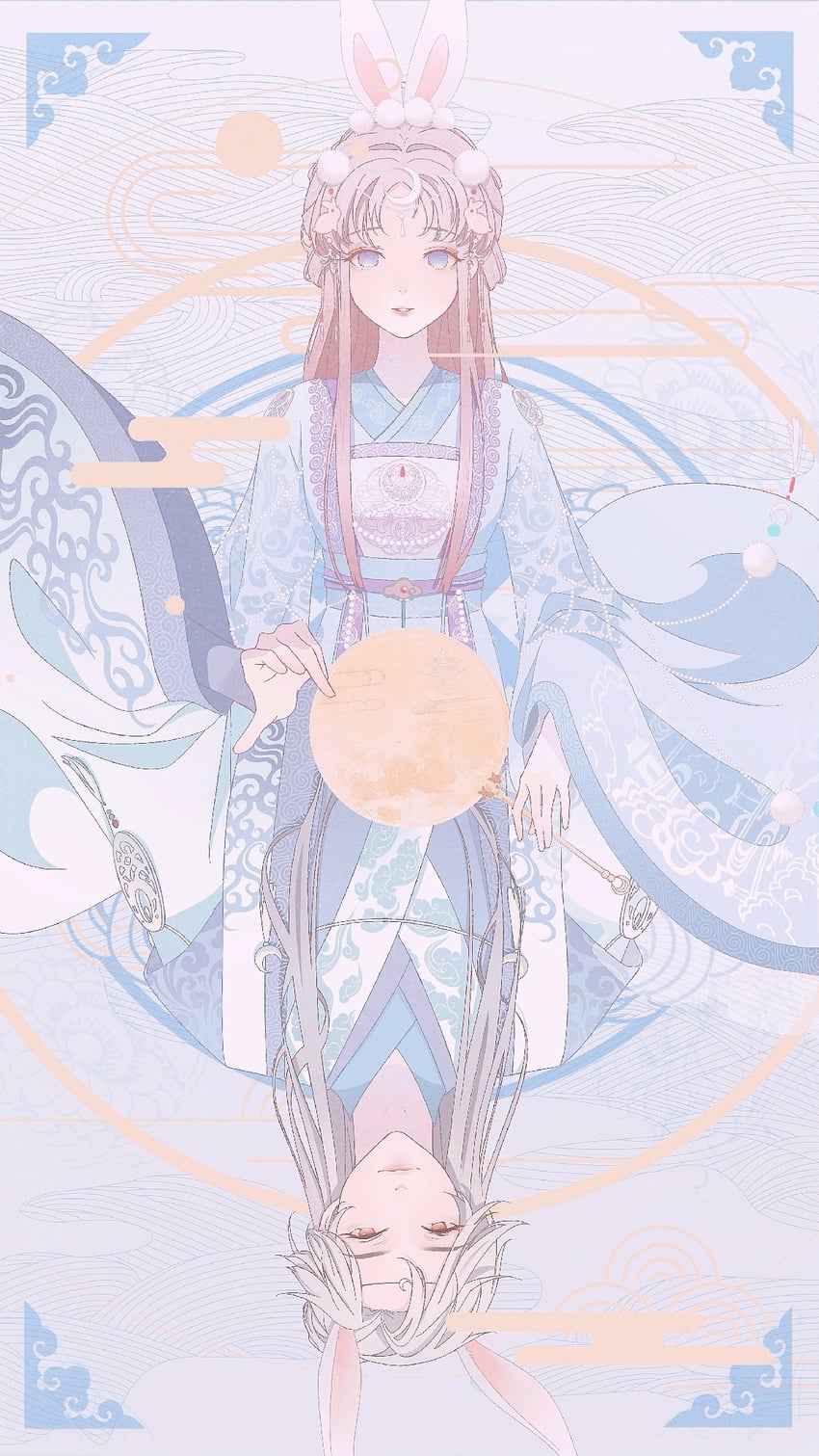 faint moon dew, wenren dian, and baishuo (nikki and 1 more) drawn by situ'erte_tiezhu