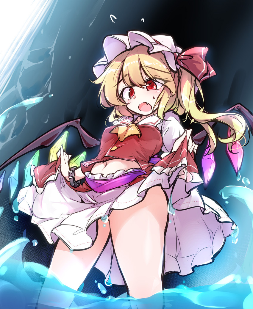 flandre scarlet (touhou and 1 more) drawn by fumitsuki_(minaduki_6)