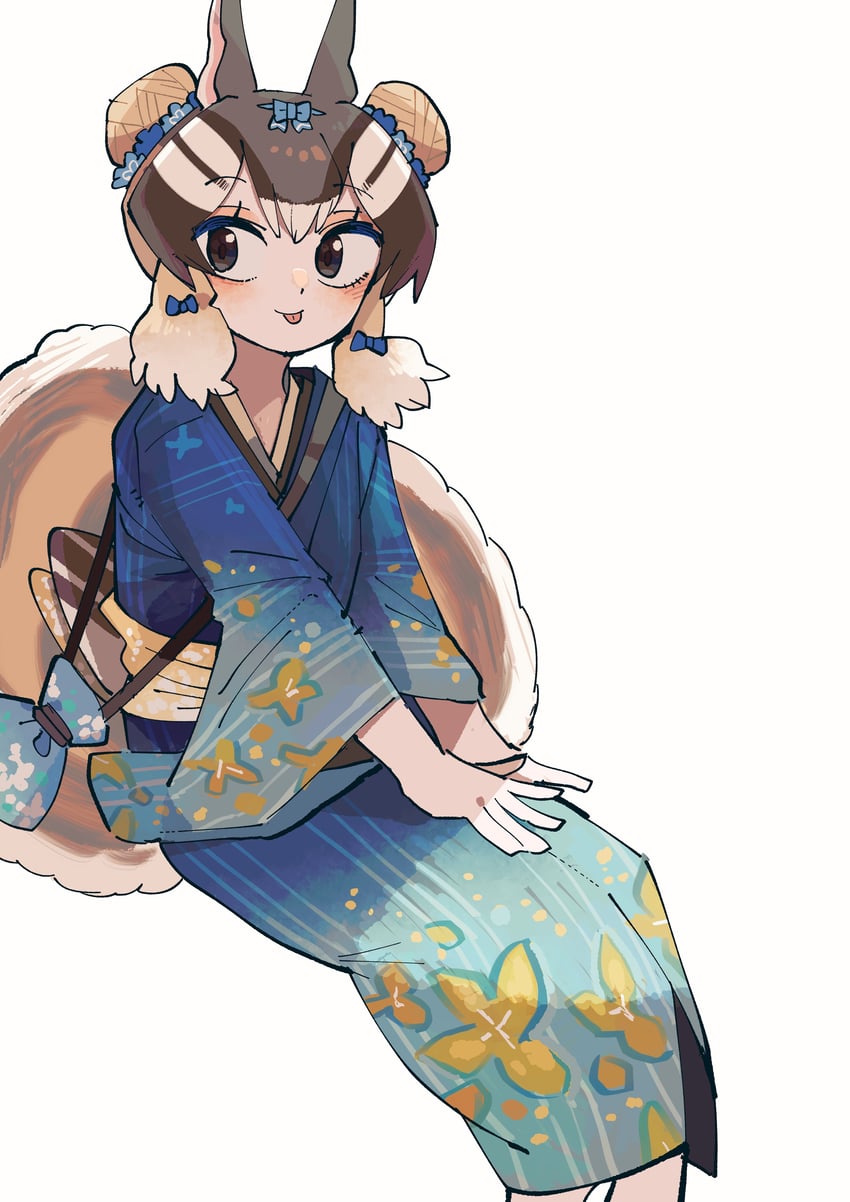 siberian chipmunk (kemono friends and 1 more) drawn by kanmoku-san