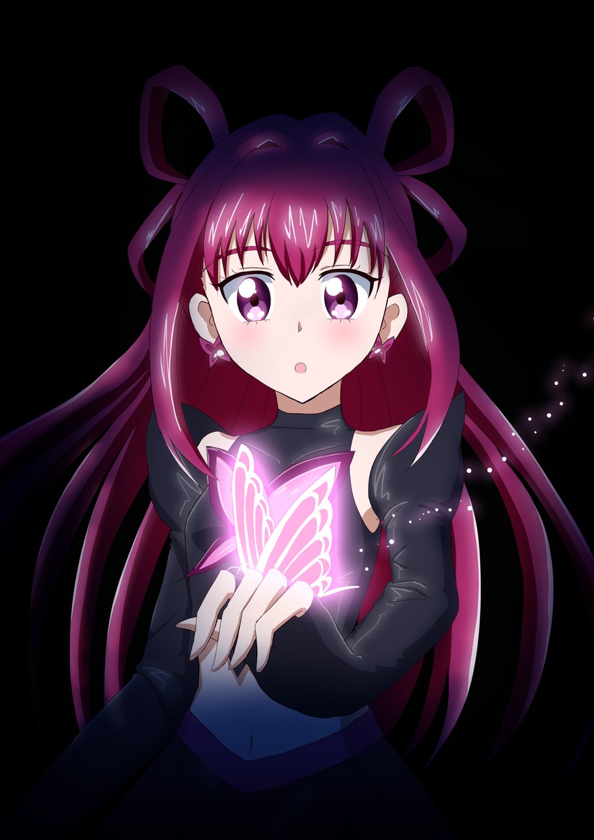 dark dream (precure and 1 more) drawn by sentyouoekaki