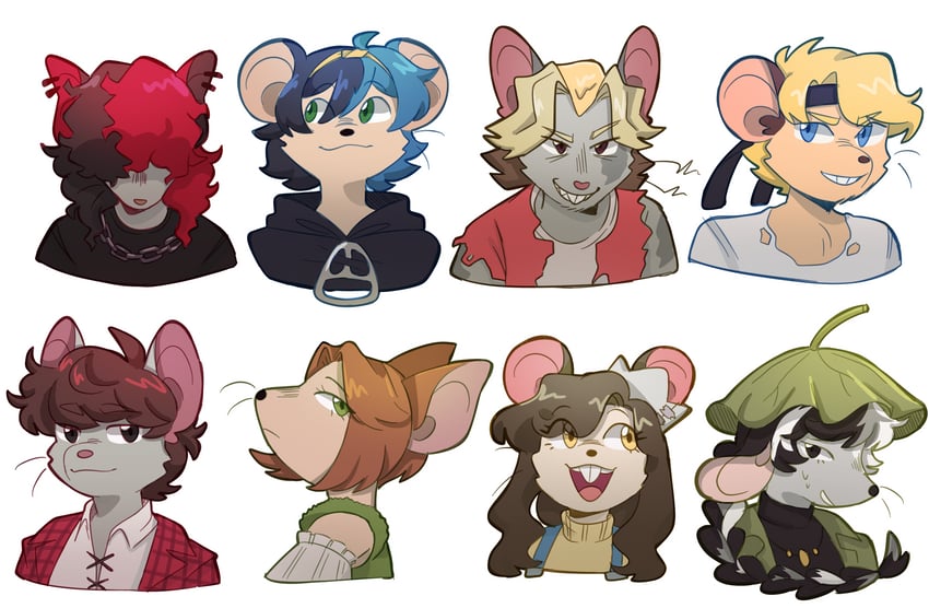 tubbo, inthelittlewood, shubble, theorionsound, soupforeloise, and 3 more (minecraft youtube and 2 more) drawn by lavalender