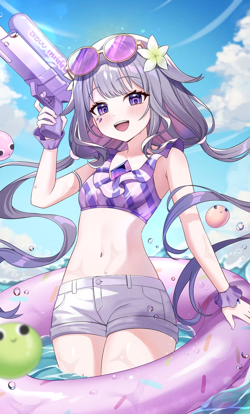 koseki bijou and pebble (hololive and 1 more) drawn by noraneco117