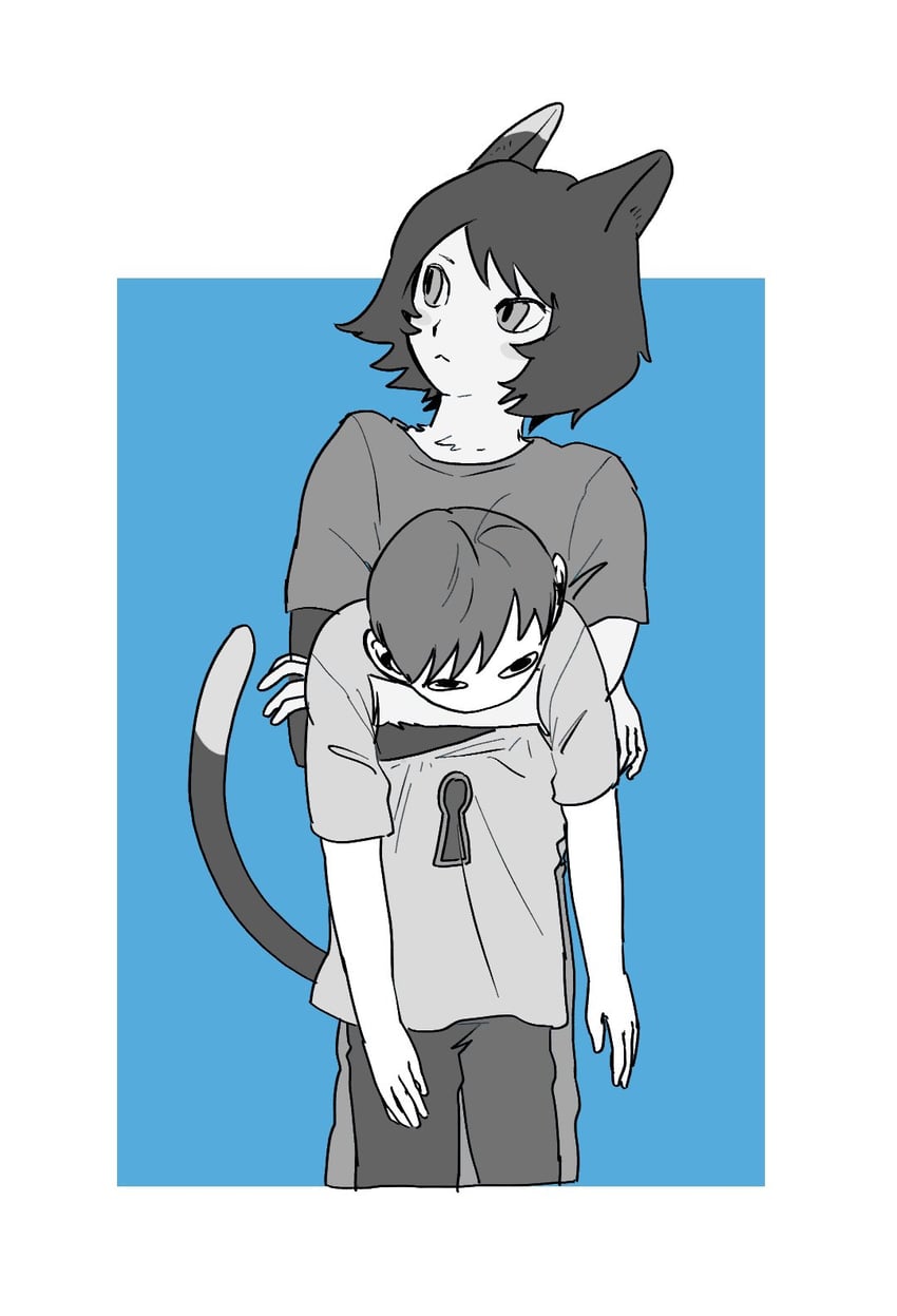 chilchuck tims and izutsumi (dungeon meshi) drawn by hup_cheop