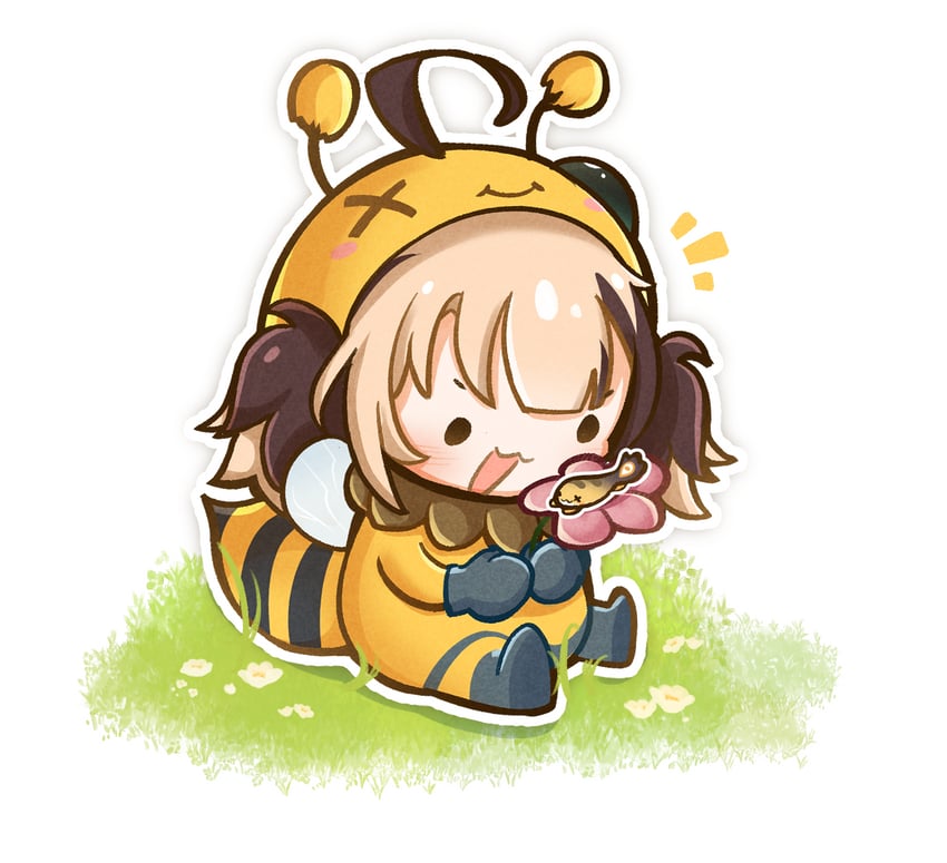 gigi murin and grem (hololive and 1 more) drawn by moon_ldl