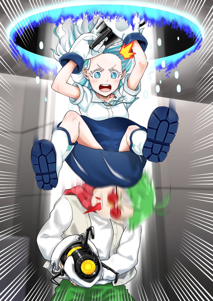 daimonji ryugon and haneuzu miuneru (voms and 2 more) drawn by yumbotsugaruno