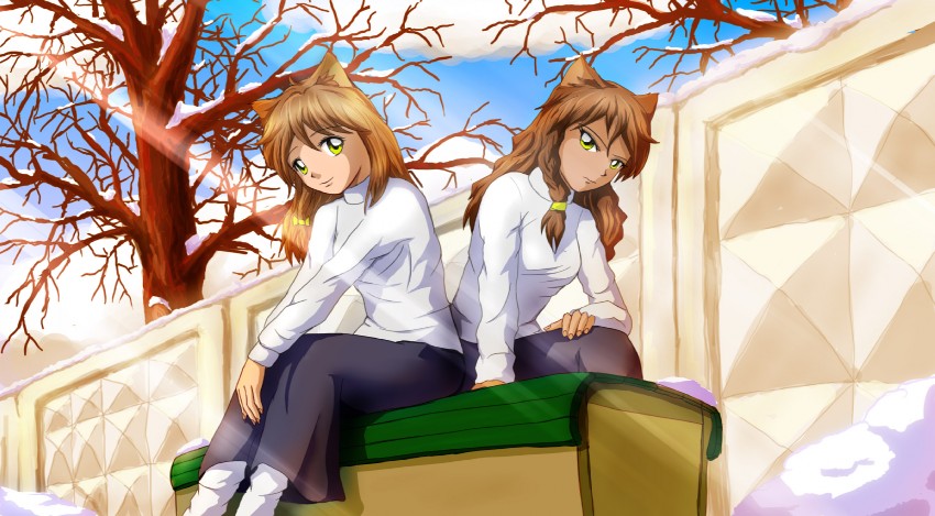 uvao-tan and szao-tan (2ch.ru and 1 more) drawn by huyase