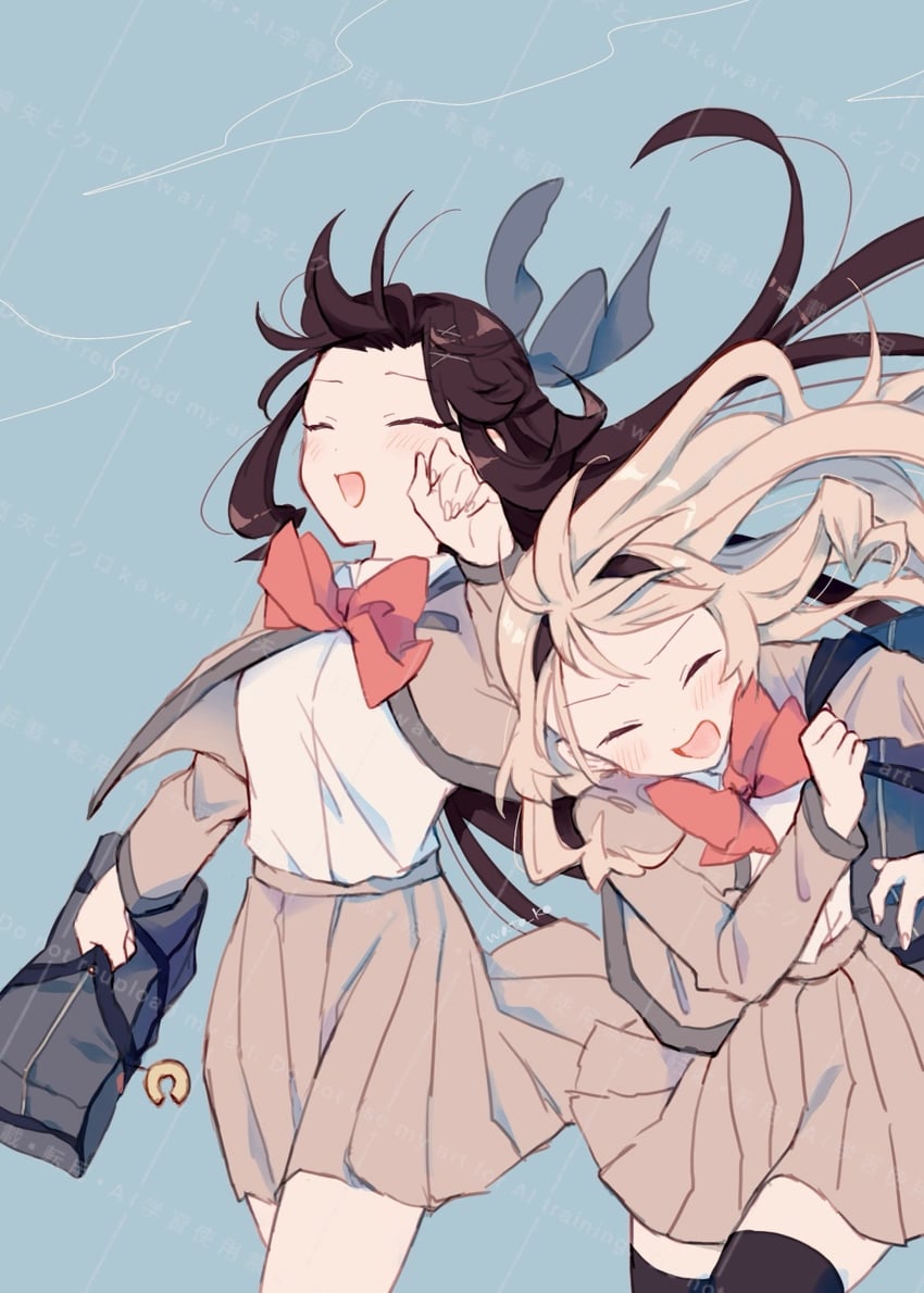 saijou claudine and tendou maya (shoujo kageki revue starlight) drawn by wato_(ko)