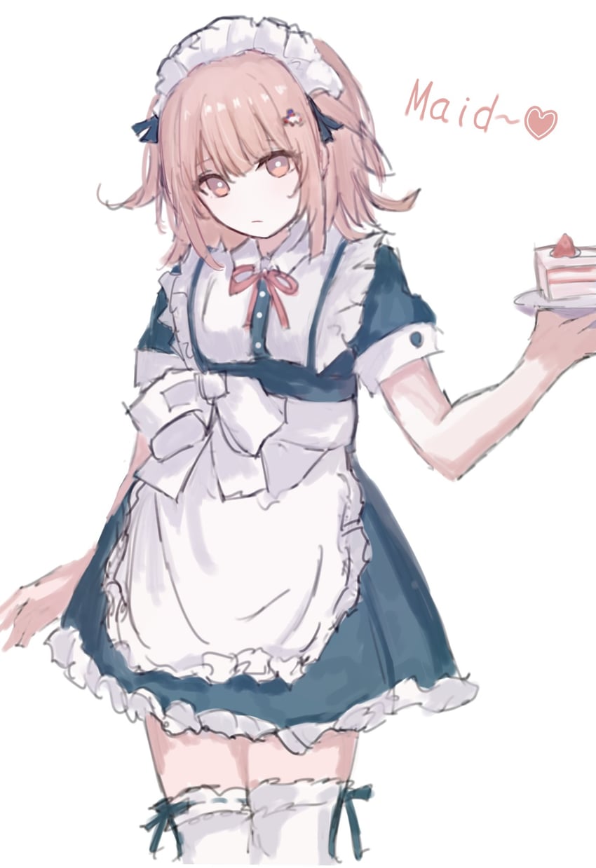 nanami chiaki (danganronpa and 1 more) drawn by mikone_xx