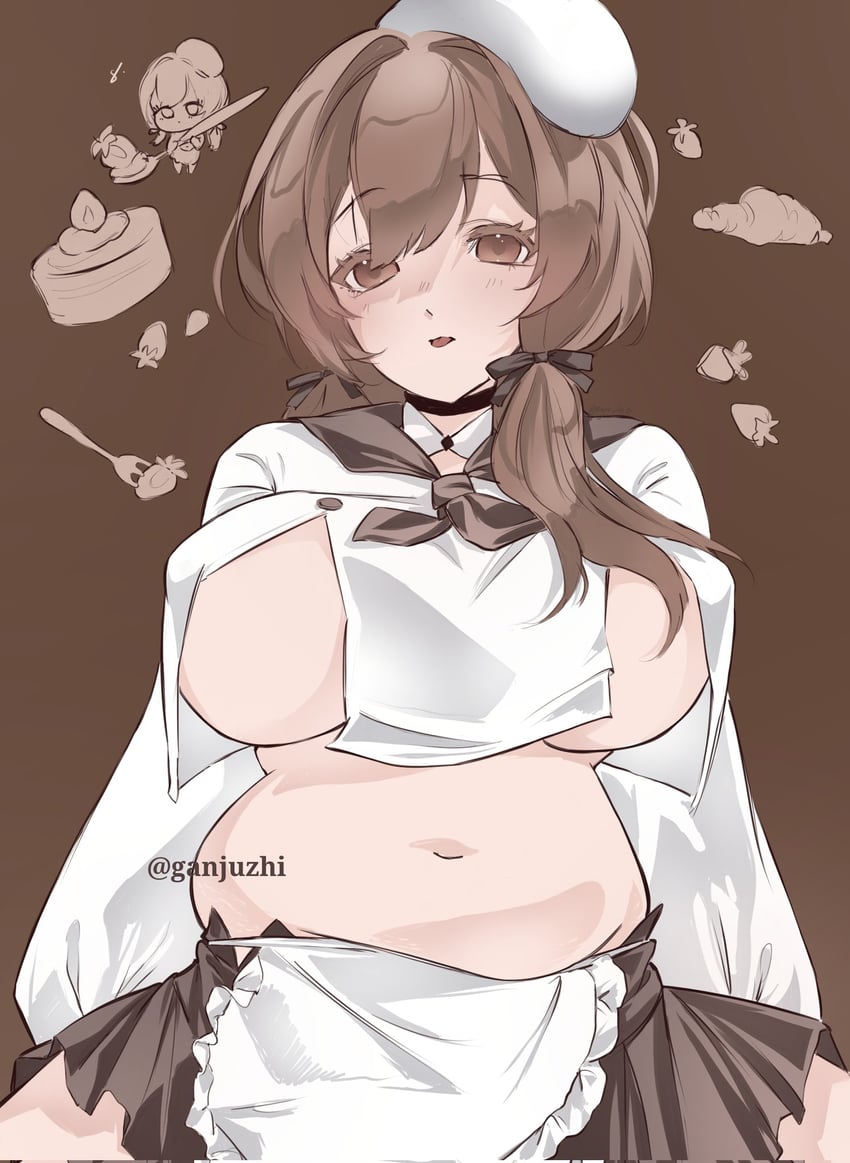 bready (goddess of victory: nikke) drawn by ganjuzhi and ganjuzhii