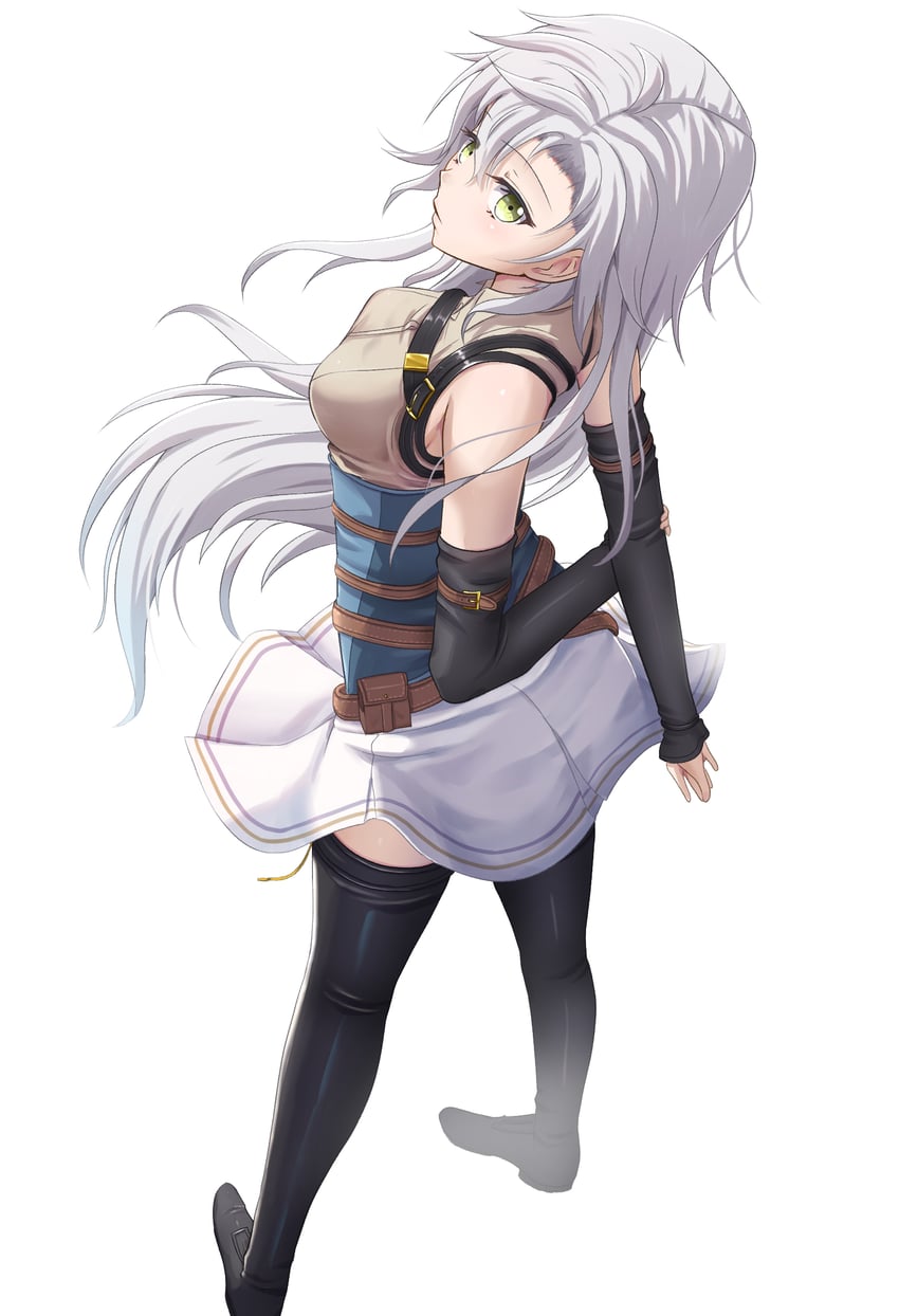 fie claussell (eiyuu densetsu and 2 more) drawn by witch_f