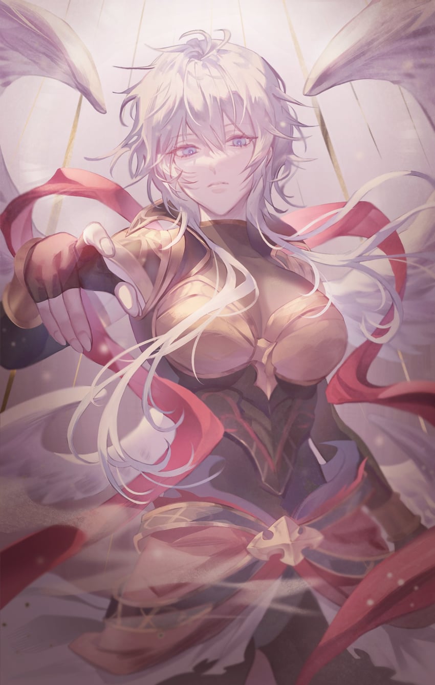 lucifer (granblue fantasy and 1 more) drawn by juya953505