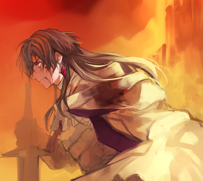 constantine xi (fate and 1 more) drawn by heki0529