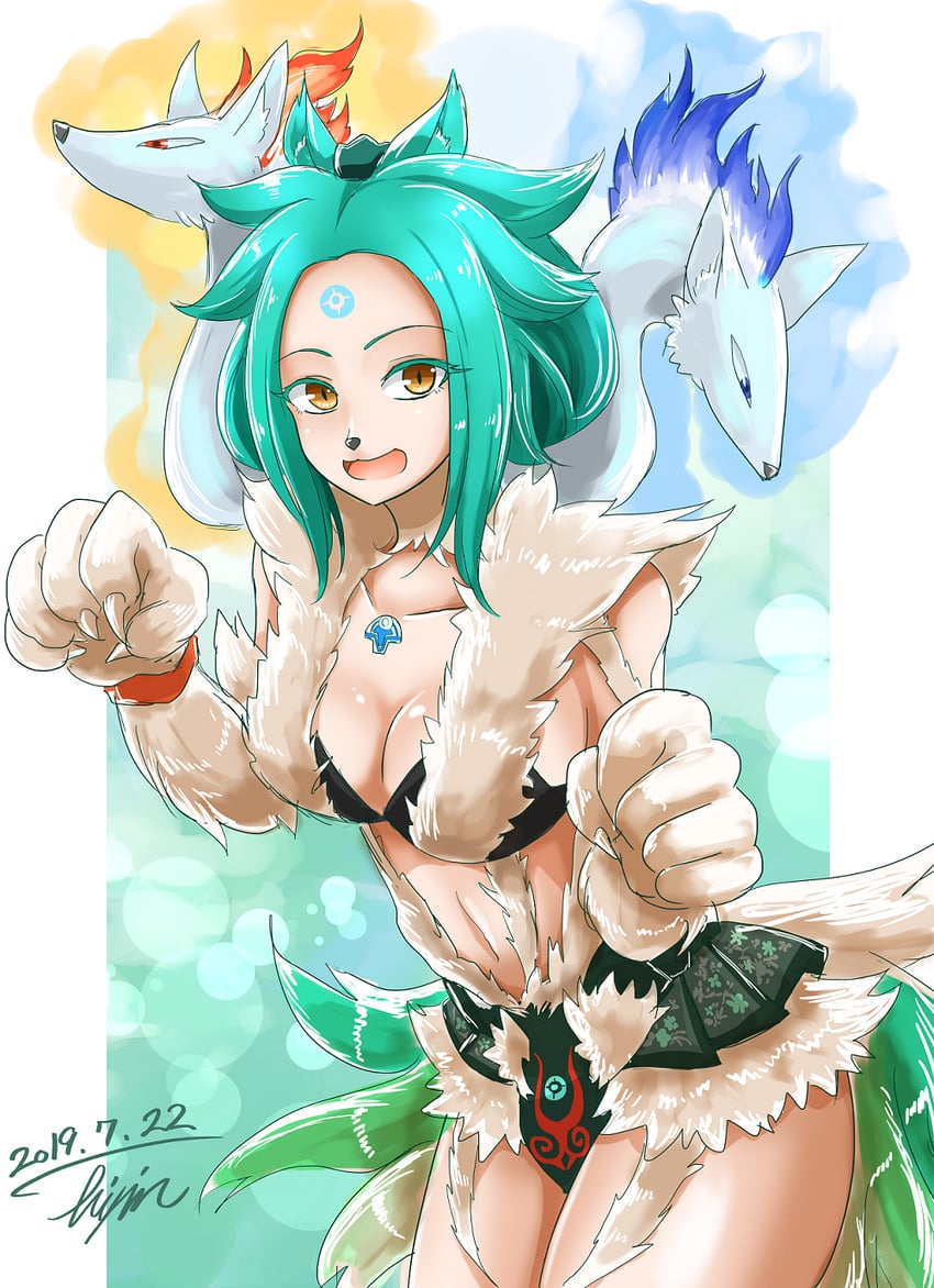 nim (xenoblade chronicles and 1 more) drawn by hisin
